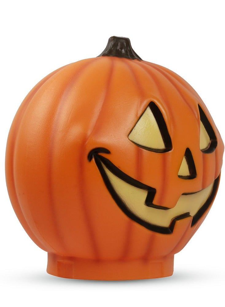 MAD TOYS Creepy 9-Inch Light-Up Pumpkin Halloween Centrepiece Decoration for Trick-or-Treat Props, Theme Party, Haunted House Decor - Image 4
