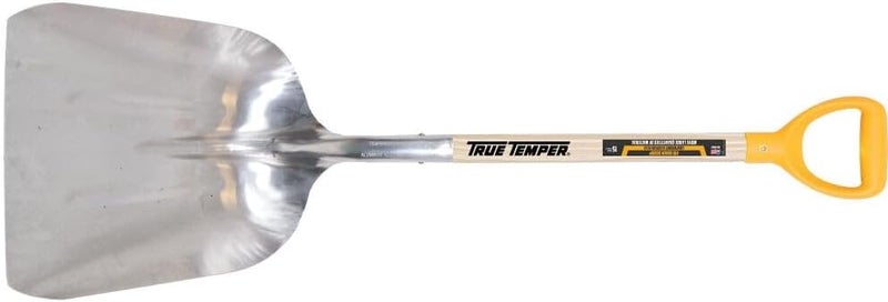 True Temper SZ10 Aluminum Grain Scoop with Hardwood Handle - Image 2