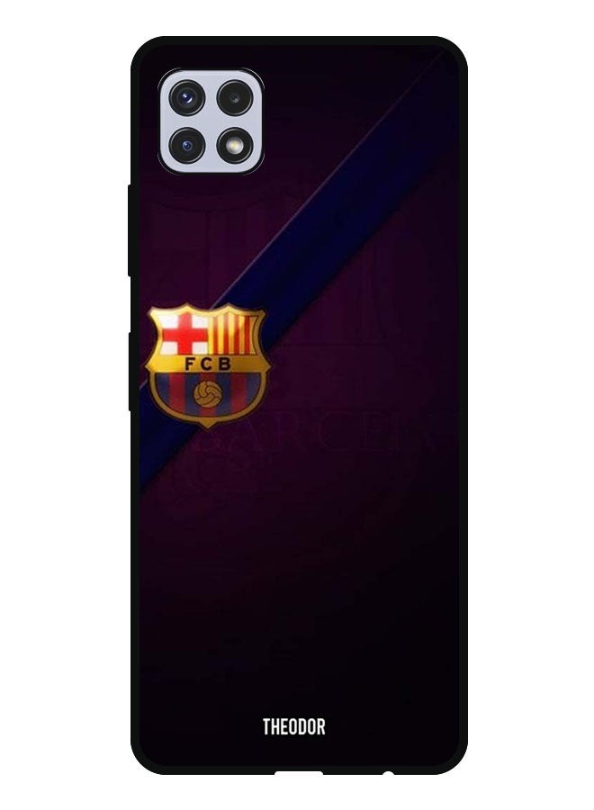 Theodor Protective Case Cover For Samsung Galaxy A22 5G Minimal Barca Logo - Image 1