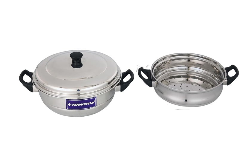 TENNYSON Steamer Plain Small 2 Tier - Image 3