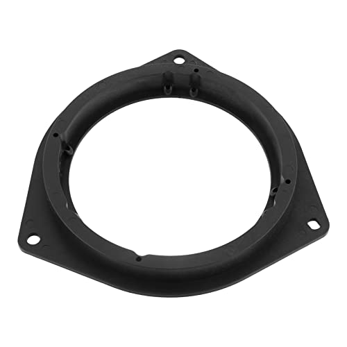 YOUYIEN 6.5" Car Speaker Spacers Adapter (2pcs) Fits for Toyota Crown Reiz, Plastic Black Mounting Spacer Adaptor Ring - Image 3