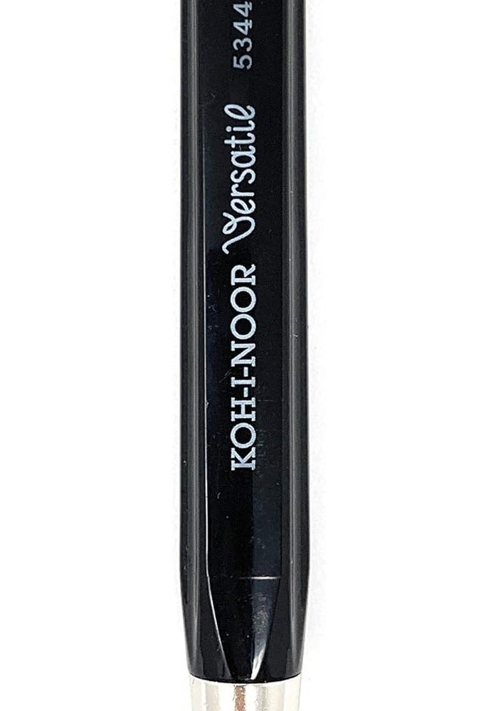 KOH-I-NOOR 5344 Mechanical Clutch Lead Holder Pencil - 5.6mm Diameter, Black - Image 2