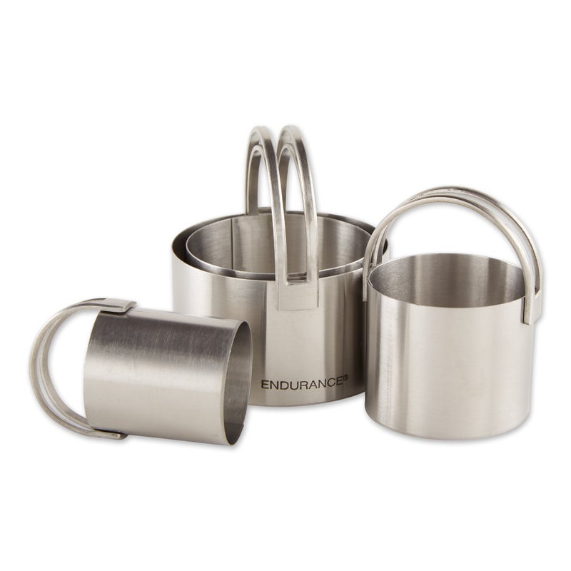 Design Imports RSVP Biscuit Cutters - Round Set Of 4 - Image 2