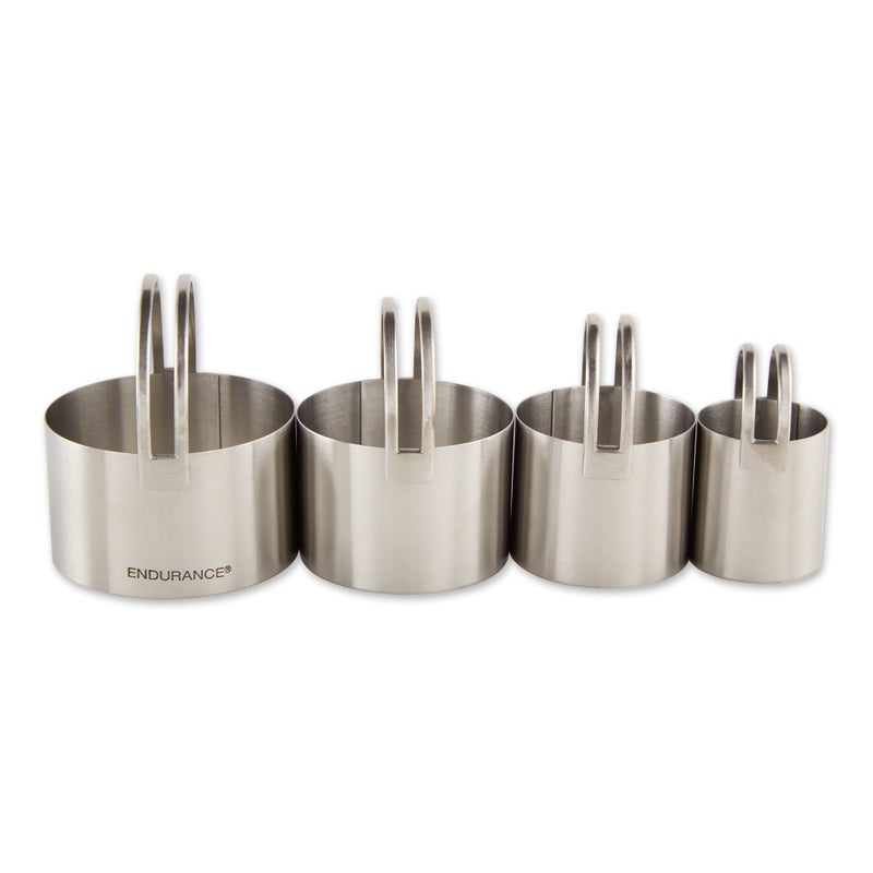 Design Imports RSVP Biscuit Cutters - Round Set Of 4 - Image 1
