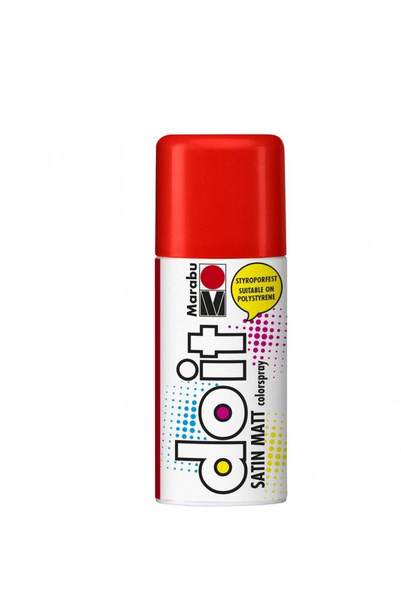 Marabu Do-it Satin Matte Spray Paint Vermillion150.00 ml