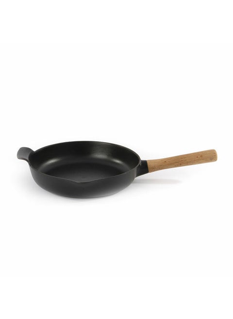 Cast Iron Frying Pan 26 cm- Black