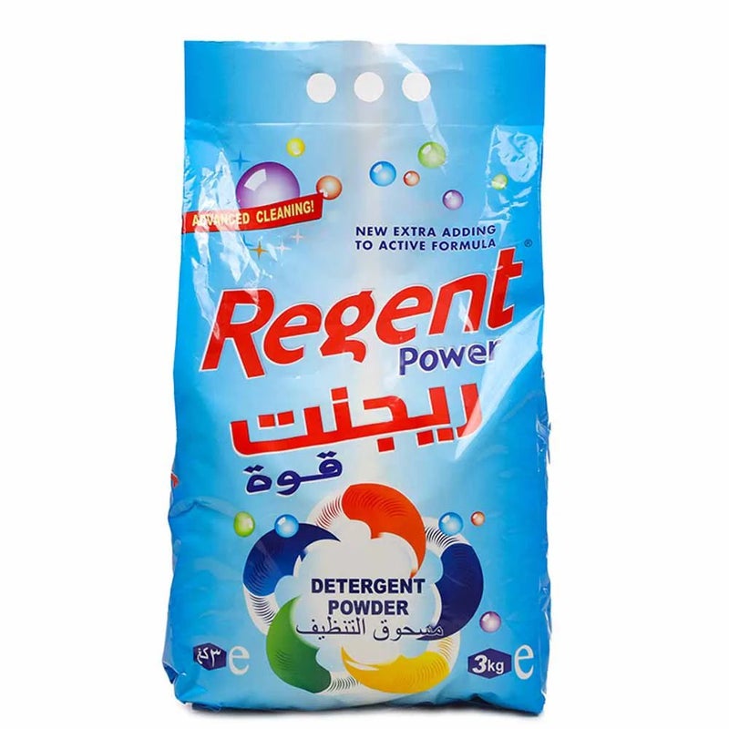 Regent Power Detergent Powder, Advance Cleaning Detergent Powder 3kg
