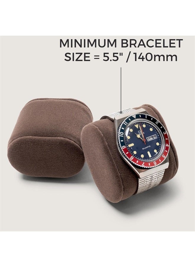 TAWBURY Bayswater Watch Box Pillows - Extra-Small | 16.5cm/6.5" Circumference | 55mm/2.2" Width | Compatible with Bayswater 3 & 8 Slot Watch Boxes | Pack of 8 Pillows - Image 3