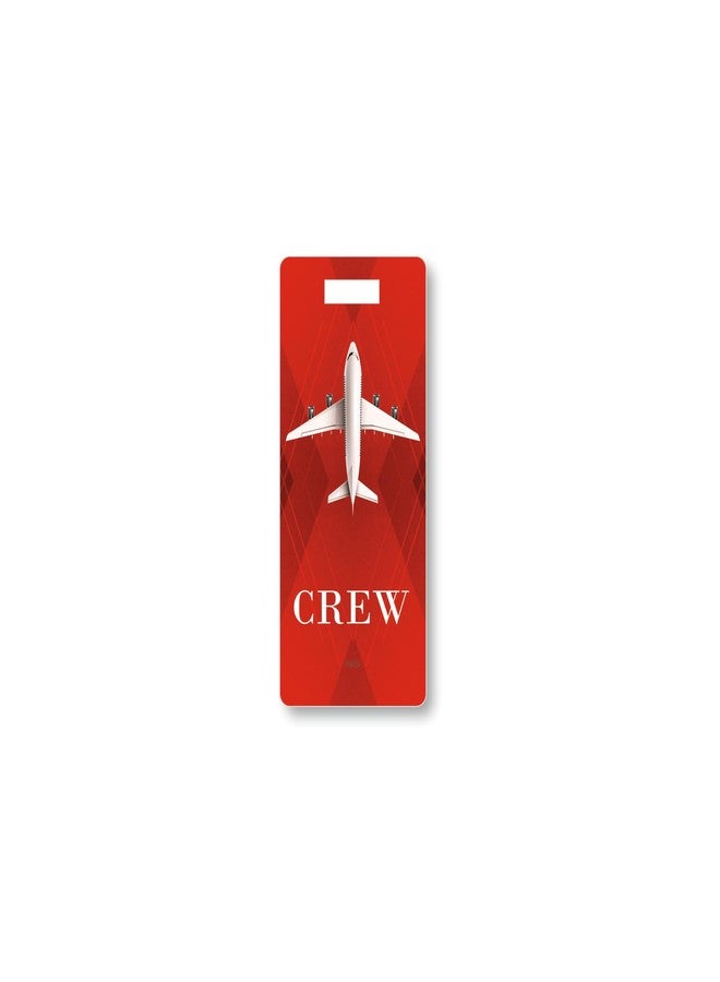 SeQR Smart QR Code Crew Bag Tag ? Lost & Found Metal ID Tag for Flight Crew, Pilot, Cabin Crew & Airline Staff ? Waterproof Aviation Luggage Tag with Wire Cable ? Scan & Contact Travel Accessory - Image 3