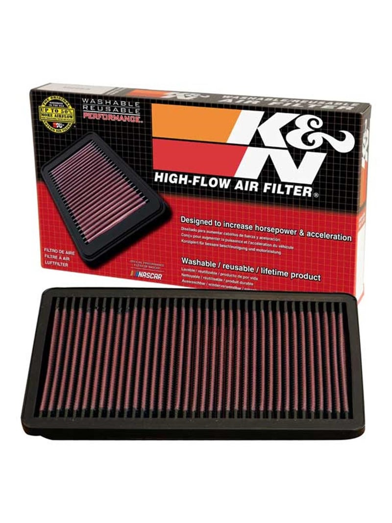KN Engine Air Filter Reusable Clean Every 75000 Miles Washable Premium Replacement Car Air Filter Compatible with 19982003 HONDA Accord VII Accord 332124