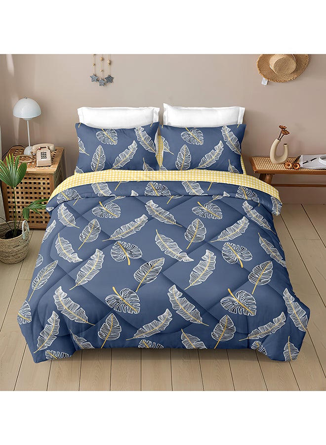 ايست من نون طقم غطاء لحاف من ٤ قطع | مصنوع من ألياف دقيقة ناعمة | ألوان متعددة | غطاء لحاف ١٦٠ × ٢٢٠ سم، ملاءة سرير ١٢٠ × ٢٠٠ سم مع جيب عميق ٣٠ سم، غطائي وسادة ٥٠ × ٧٥ سم | مناسب لمرتبة فردية - Image 1