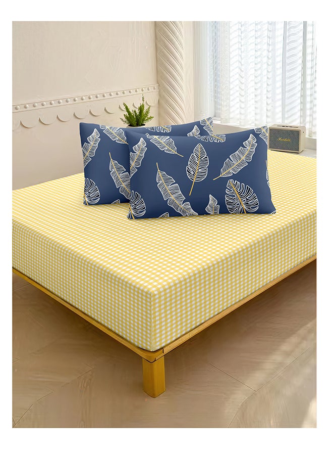 ايست من نون طقم غطاء لحاف من ٤ قطع | مصنوع من ألياف دقيقة ناعمة | ألوان متعددة | غطاء لحاف ١٦٠ × ٢٢٠ سم، ملاءة سرير ١٢٠ × ٢٠٠ سم مع جيب عميق ٣٠ سم، غطائي وسادة ٥٠ × ٧٥ سم | مناسب لمرتبة فردية - Image 4