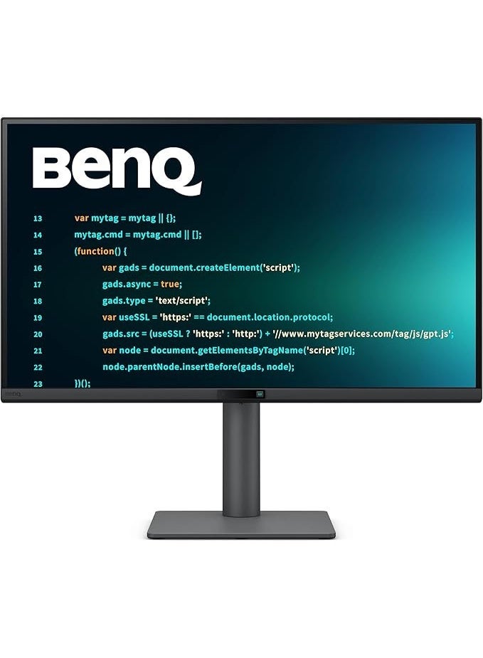 BenQ RD270Q 27 inch 2K 144hz Programming Monitor, Nano Matte Panel, Coding Modes, 65W USB-C, Night Hours Protection, Ergonomic Design, and Eye-Care Solution black - Image 1