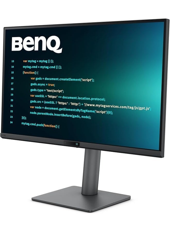 BenQ RD270Q 27 inch 2K 144hz Programming Monitor, Nano Matte Panel, Coding Modes, 65W USB-C, Night Hours Protection, Ergonomic Design, and Eye-Care Solution black - Image 4