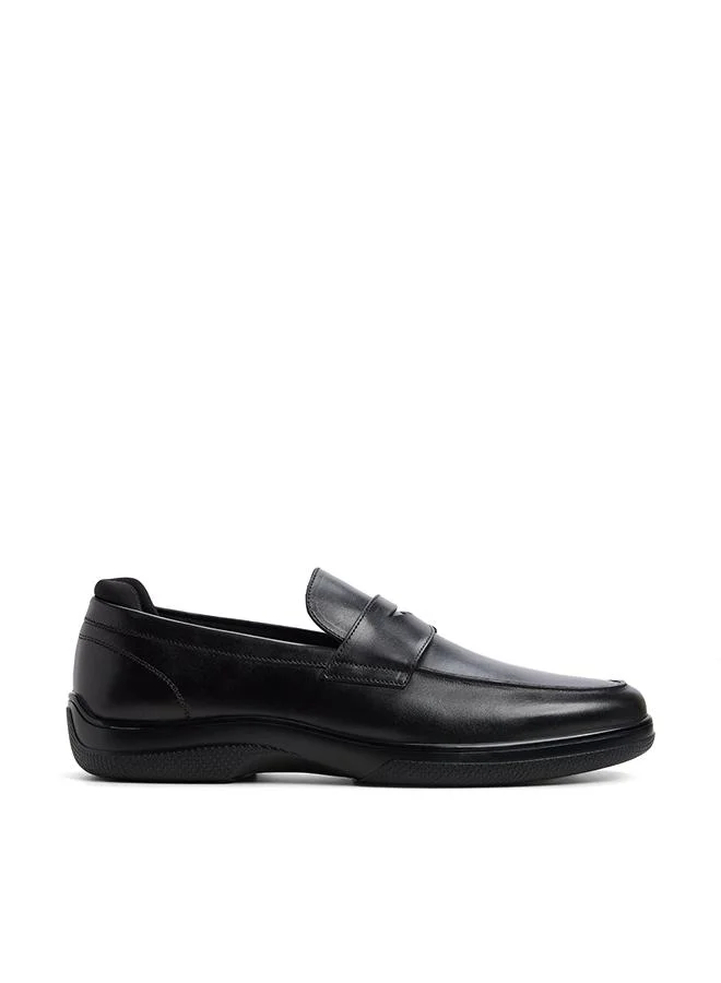 Lanzo Men's Black Loafers
