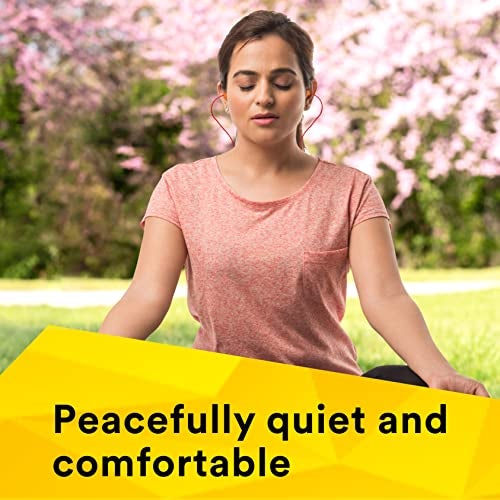 3M 1110 Ear Plugs Corded, Extra Soft, Reusable Earbuds Noise Cancellation, Soundproof Earplug Use For Underwater, Meditation, Study, Flight Travel, Sleeping, Sound Block Up To 29 Decibel (Pack of 3) - Image 4
