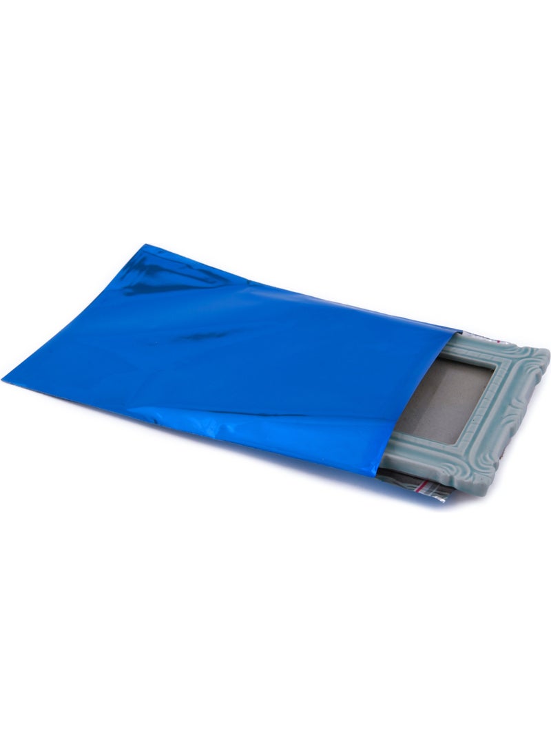 Repro Design 25X35 Blue Metalized Gift Package 50 Pieces  - Image 1