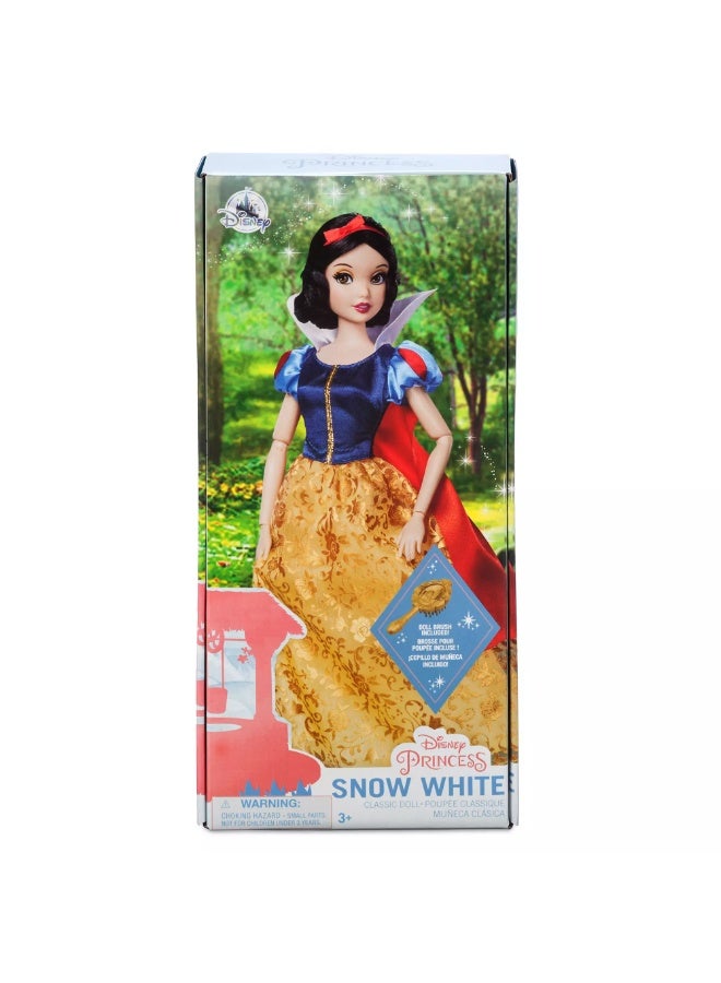ديزني ستور دمية "سنو وايت" الكلاسيكية من متجر ديزني (Disney Store) - دمية أميرة بمقاس 11.5 بوصة مع فرشاة شعر - مستوحاة من الفيلم - هدية للأطفال والفتيات من عمر 3 سنوات فما فوق. - Image 5