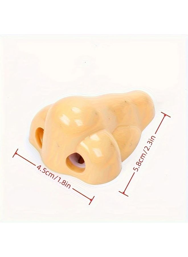 2pcs Fun Nose Pencil Sharpeners Perfect School Supplies Gag Gifts Birthday Favors For Boys And Girls Teacher Rewards For Winter New Year - Image 2