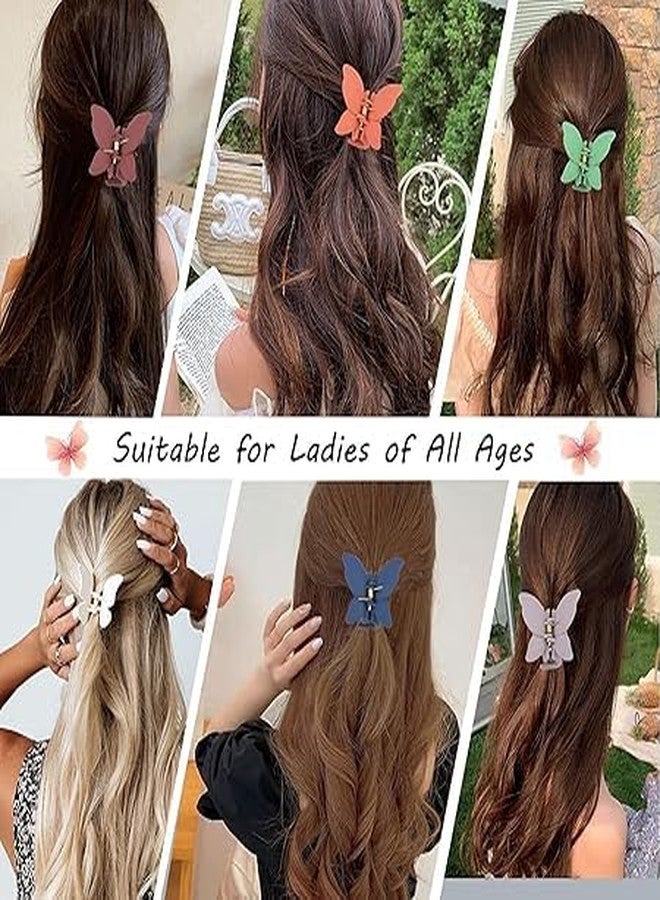 مشابك شعر أنيقة على شكل فراشة من RHOSYN HAIR ACCESSORIES للنساء والفتيات، إكسسوارات شعر، مشابك تصفيف الشعر، دبابيس شعر، أغطية رأس، متعددة الألوان (عبوة من 5 قطع) - Image 5
