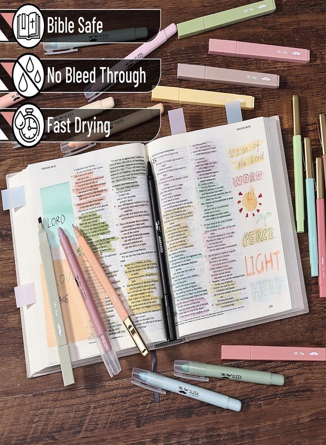 Mr. Pen- Bible Journaling Kit, 127 pcs, Bible Study Supplies, No Bleed Bible Highlighters and Pens No Bleed - Image 4