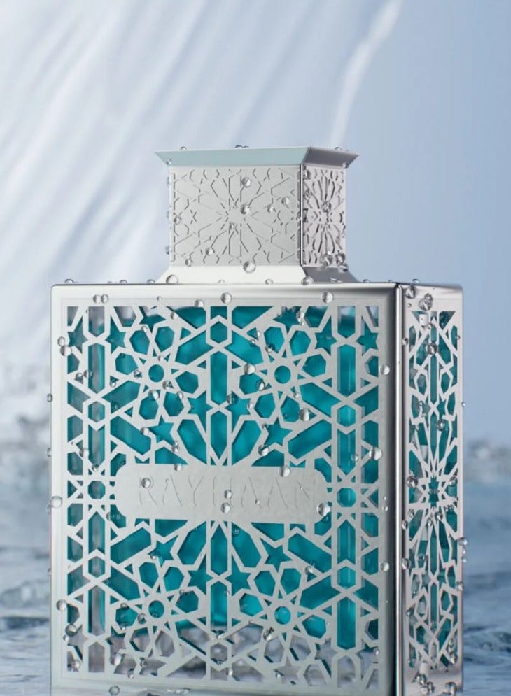 Rayhaan Aquatica Eau De Parfum 100ml Fresh Tropical Marine Long Lasting Perfume for Men - Image 2
