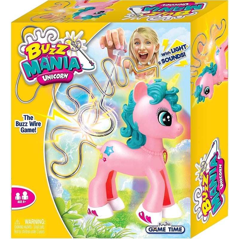 FunVille - Buzz Mania Unicorn with Light & Sounds - 61164 - Image 1
