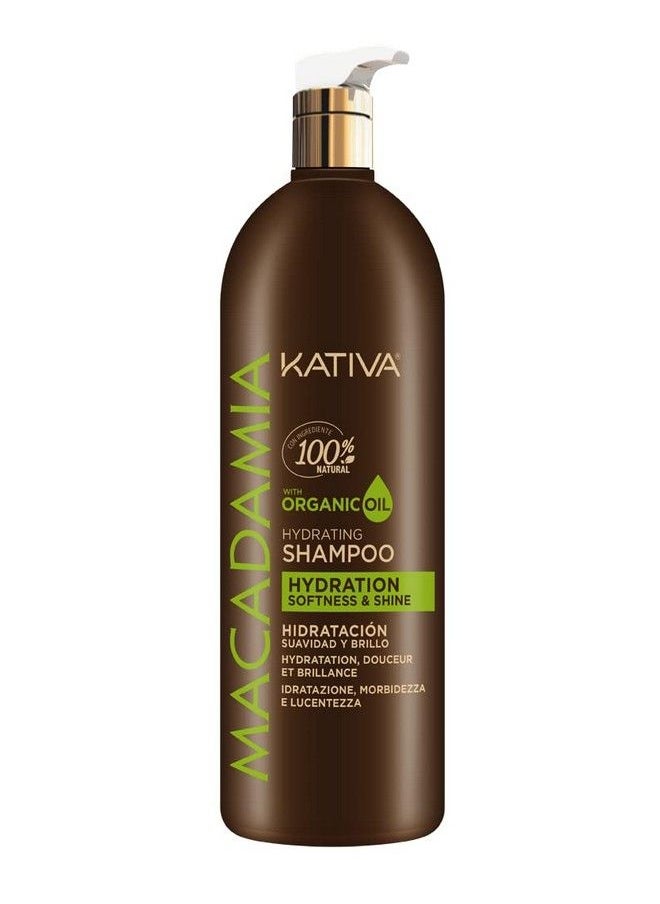 Kativa Macadamia Hydrating Shampoo 1000 Ml  - Image 1