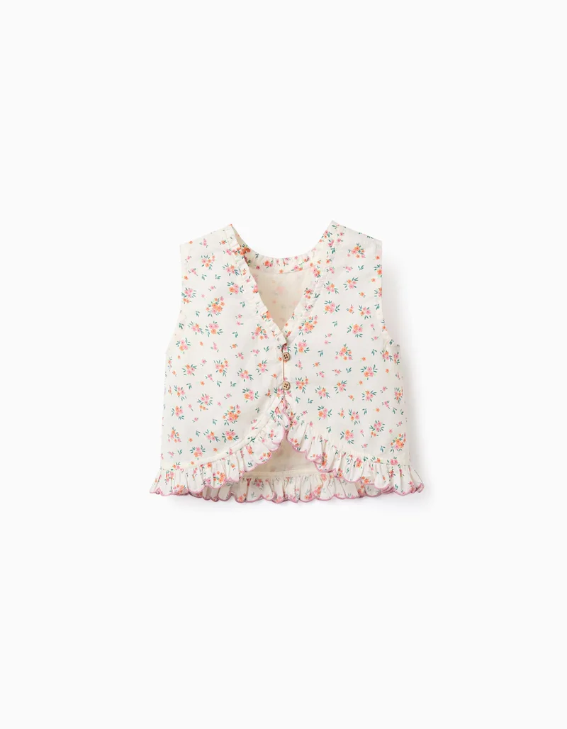 Ziddy Short Sleeve Cambric Top