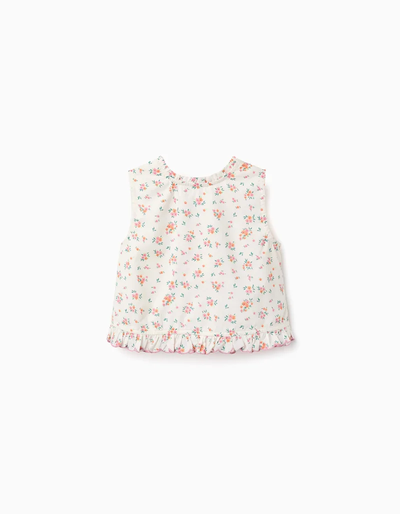 Ziddy Short Sleeve Cambric Top