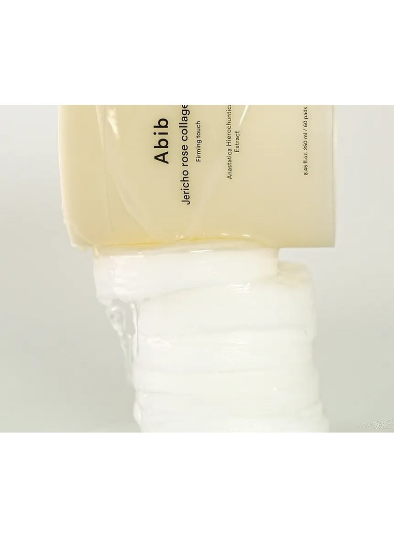 Abib Jericho Rose Collagen Pad Firming Touch 60 Pads Toner Pads with Collagen Extract Skin Hydration Beige - Image 3