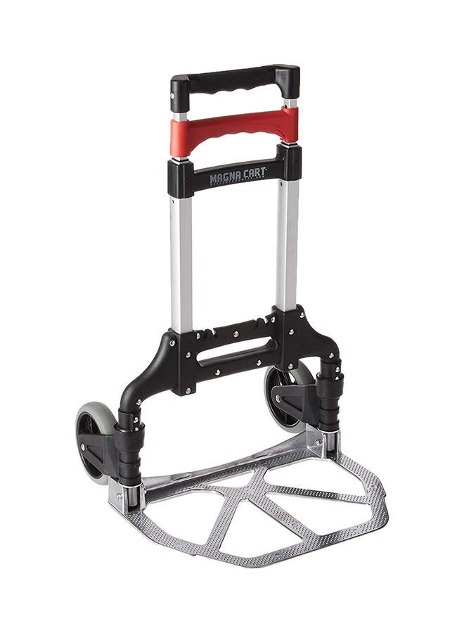 NIBEMINENT Foldable Magna Cart Hand Truck Grey/Black/Red  - Image 2