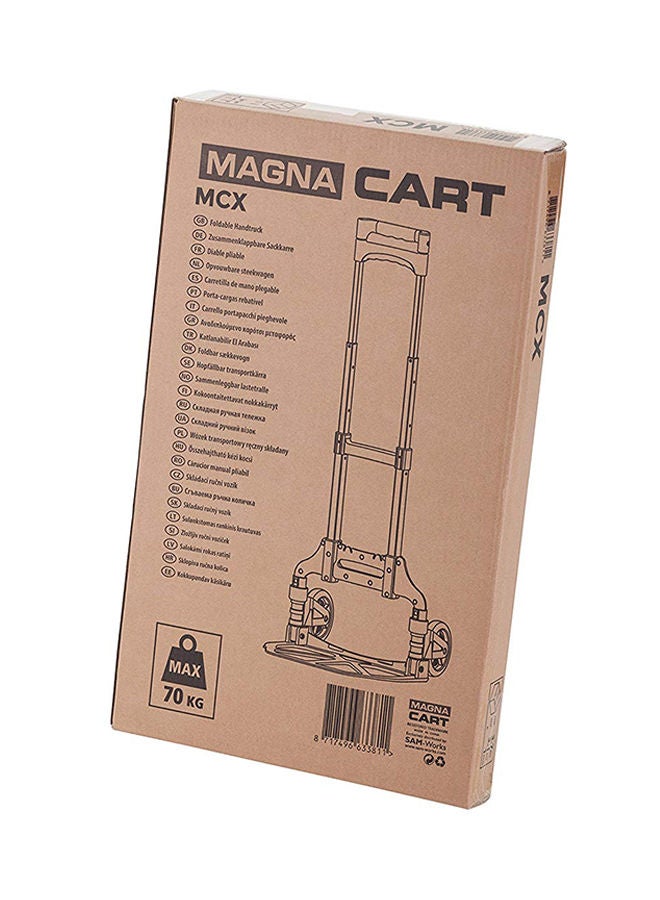 NIBEMINENT Foldable Magna Cart Hand Truck Grey/Black/Red  - Image 4