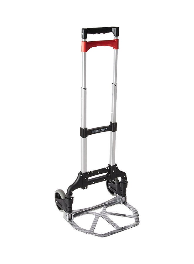 NIBEMINENT Foldable Magna Cart Hand Truck Grey/Black/Red  - Image 1