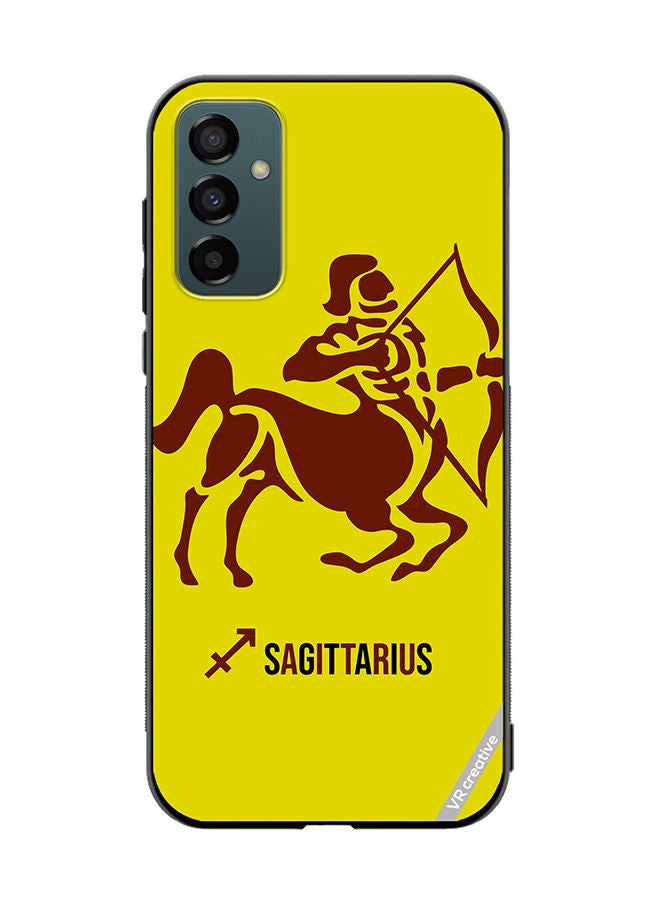 VR CREATIVE Protective Case Cover For Samsung Galaxy F13/M13 Sagittarius Silhouette Zodiac Signs Design Multicolour - Image 1