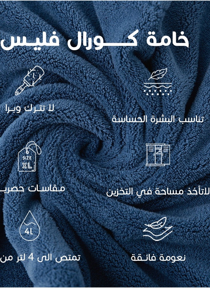 ريفي - روب استحمام مودرن - ازرق من ريفي - Image 1