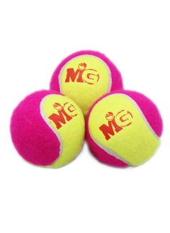 MG MG Cricket Tennis Balls 3pcs Jar  - Image 1