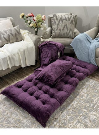 بكج مناسب للضيوف والرحلات والتنزهات 4 قطع قماش مخمل - pzsku/Z71C47E796B914F31E29CZ/45/_/1725779954/102e97dd-bea2-479c-af1b-218703721a4b