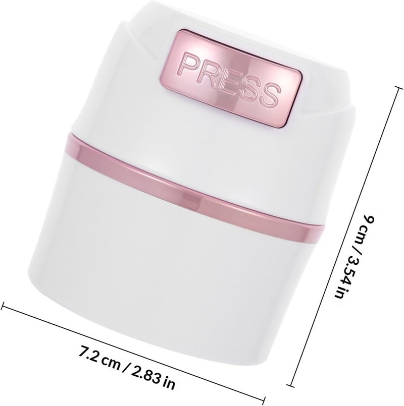 GANAZONO Eyelash Glue Storage Tank Sealed Eyelash Extension Jar White Powder Container for Professional Grafting and Preservation in Beauty Salons - Image 2