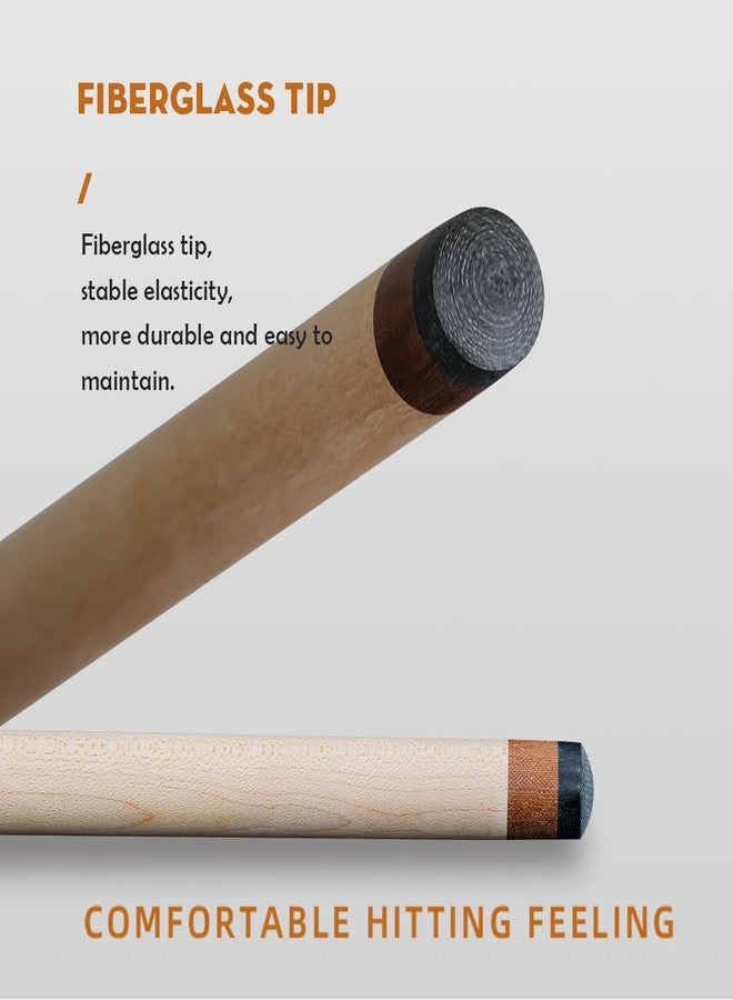 YEUEK Little Monster Break Cue 58'' 19oz 13.2mm Cue Tip Hard Technology Synthetic Wood Canadian Maple Shaft 3/8 * 10 Pin - Image 4