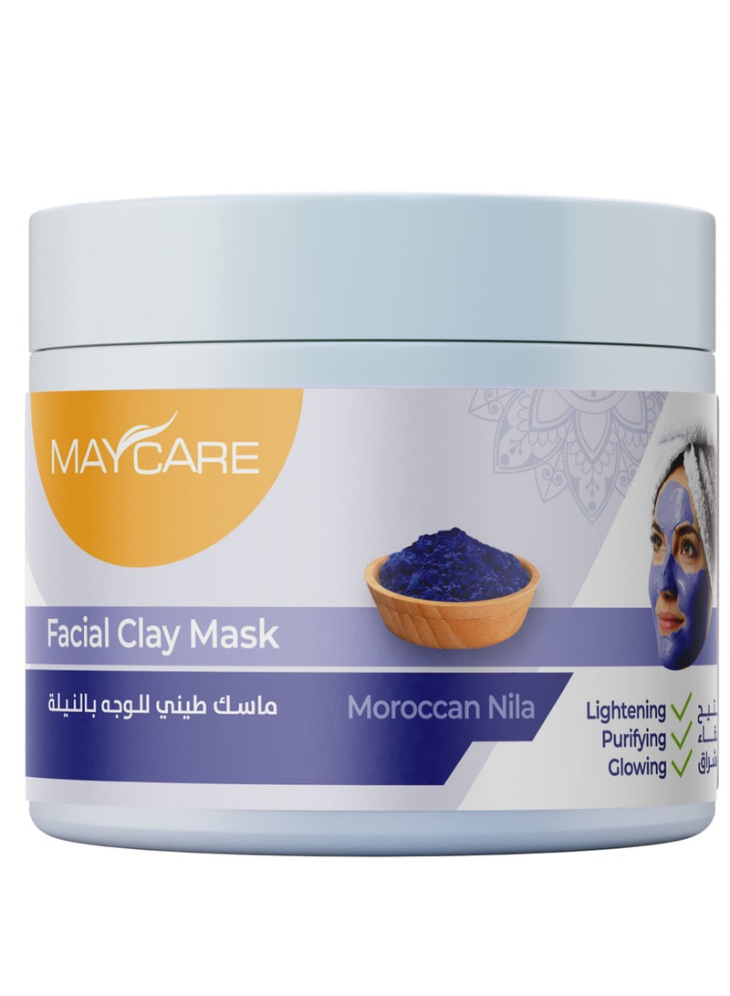 MAYCARE Facial Clay Mask Moroccan Nila 550g - Image 1