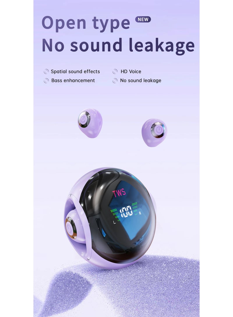 Wireless Sports Bluetooth Earphones Tws Dual Ear Invisible In Ear Sleep Mini Noise Cancelling Painless Call Earphones  - Image 2