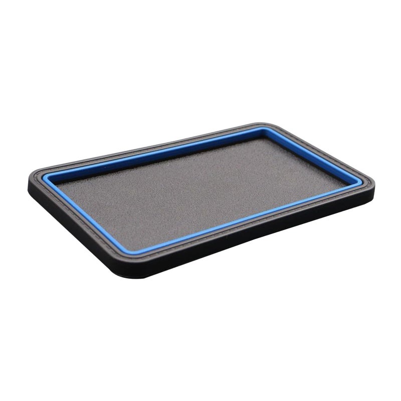 UHANBUT Car Dashboard Anti-Slip Grip Mat, Cell Phone Holder Gel Pad, Multifunctional Dashboard Sticky Pad, Universal Vehicle Interior Accessories for GPS, Keychains, Sunglasses (Blue) - Image 1