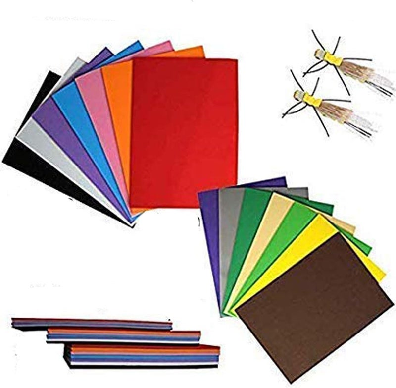 Fly Tying Foam High Density EVA 14 Best Colors, Closed Cell Foam Durable, Three Thickness 1, 2, and 3 mm Option, Streamers, Baitfish, Nymph, Salmon Steelhead,