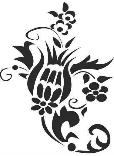 Artebella C-2 Stencil Template 15 x 20 cm