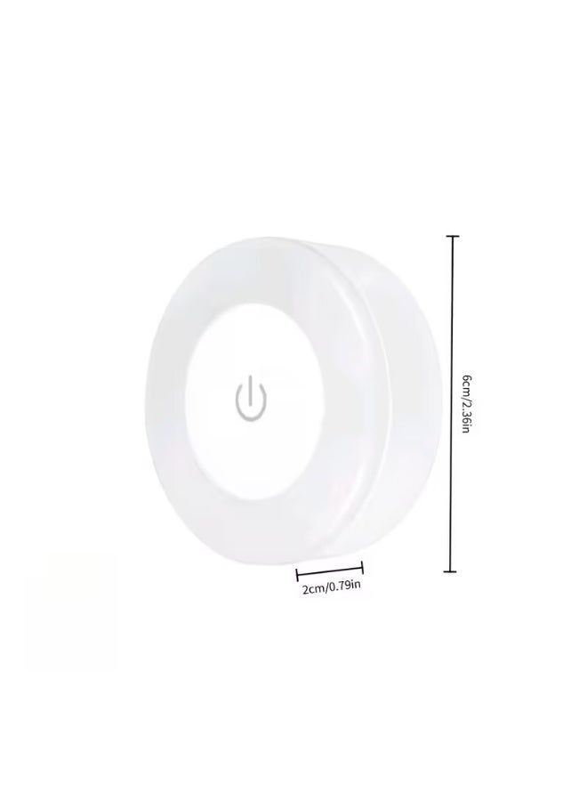 TrendSavy LED Rechargeable Night Light, Touch-Control Bedside Lamp with Magnetic Wall Mount, 3 Color Temperature Modes, Dimmable Wireless Wall Light for Bedroom, Hallway, Kitchen, Closet & Shoe Cabinet - Image 3