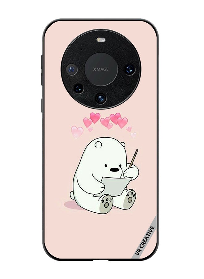 VR CREATIVE Protective Case Cover For Huawei Mate 60 Pro Cute Teddy Design Multicolour - Image 1