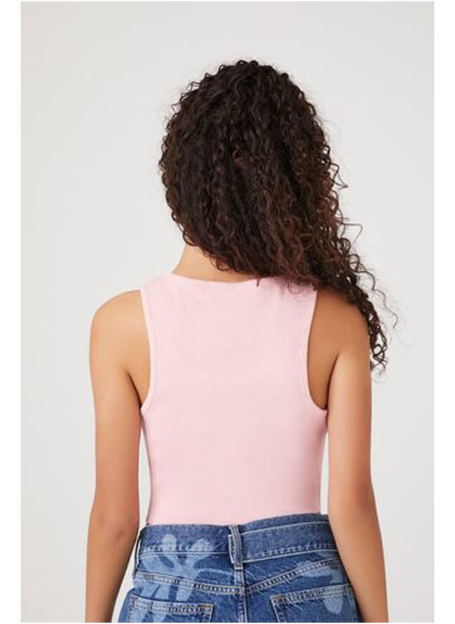 FOREVER 21 - Ribbed Love Is Kind Tank Top - Image 1