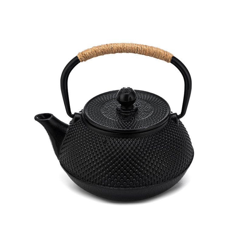 Japanese Tetsubin Cast Iron TeapotTea Kettle Pot with Stainless Steel InfuserTeaPot Stovetop SafeFathers Day Gifts 30 oz900 ml