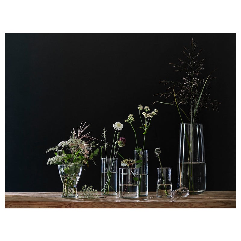 Baitique Vase Set of 3, Clear Glass - Image 4